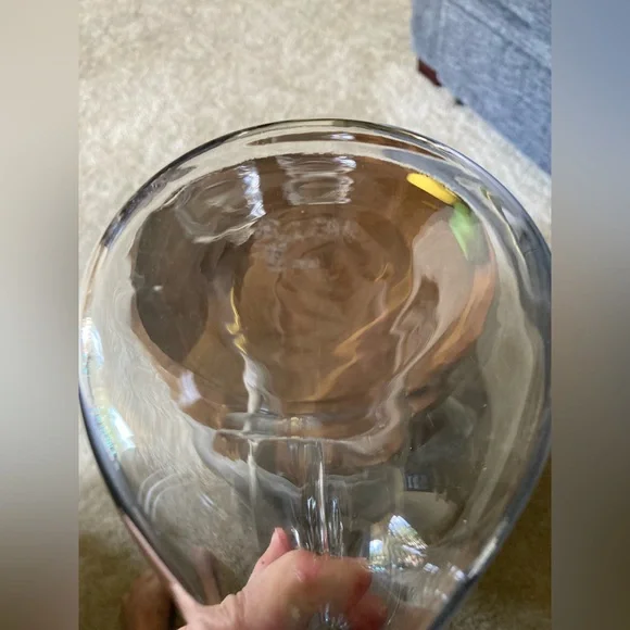 Crate&Barrel Ona Pitcher and Crescent Double Old-Fashioned Glass Set (3-pc set) - Picture 4 of 6